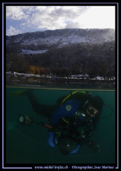 Beautiful dive with my friends Dan and Sven today (here S... by Michel Lonfat 